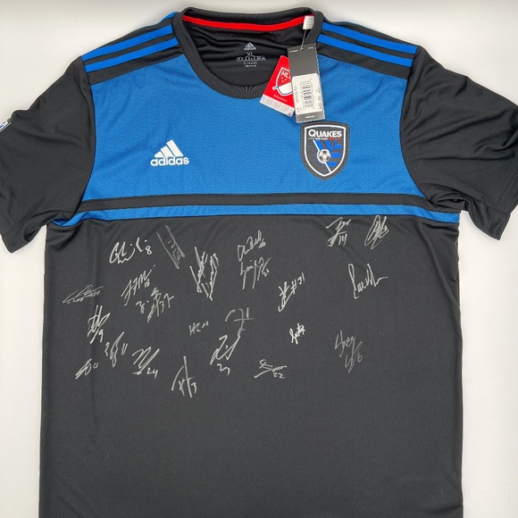 Chris Wondolowski Signed MLS All-time Goal Scorer Record Soccer Jersey ORIGINAL - Picture 1 of 9